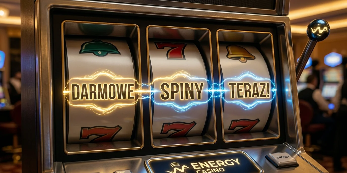 Bębny slota uruchomionego w Energy Casino z aktywnymi darmowymi spinami